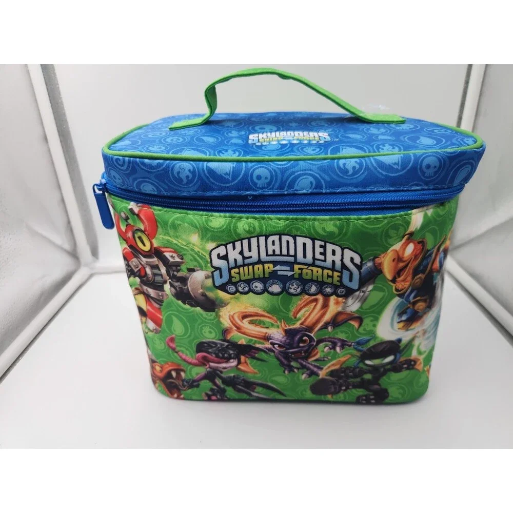 Lot Of 19 Skylanders & Zip Up Carrying Storage Bag Carry Case
